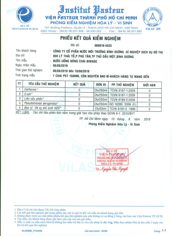 7. Kiem Nghiem Nuoc Biwase